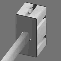 Modular Aluminum End Block WB 45